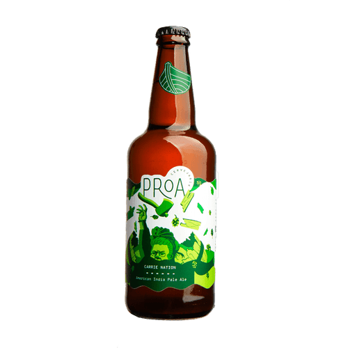 CERVEJA PROA CARRIE NATION AMERICAN IPA 500ML CERVEJA PROA CARRIE NATION AMERICAN IPA 500ML